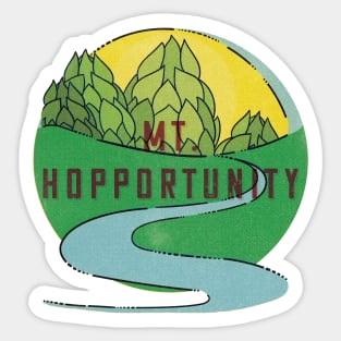 Mt. Hopportunity Sticker